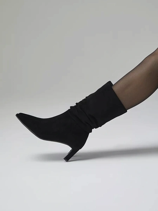 Женские сапоги basic FEDERICA RODARI черные, артикул 7E-3C507-985