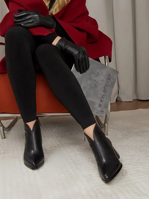 Женские ботильоны SOFIA-ALEXANDRA черные, артикул 17E-17170-F02