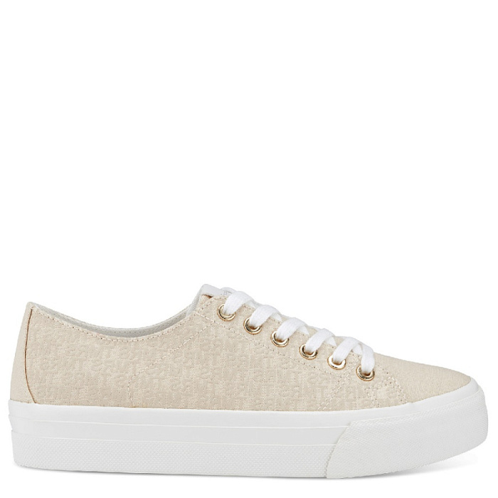 Женские кеды TAMARIS бежевые, артикул 1-1-23786-20-418