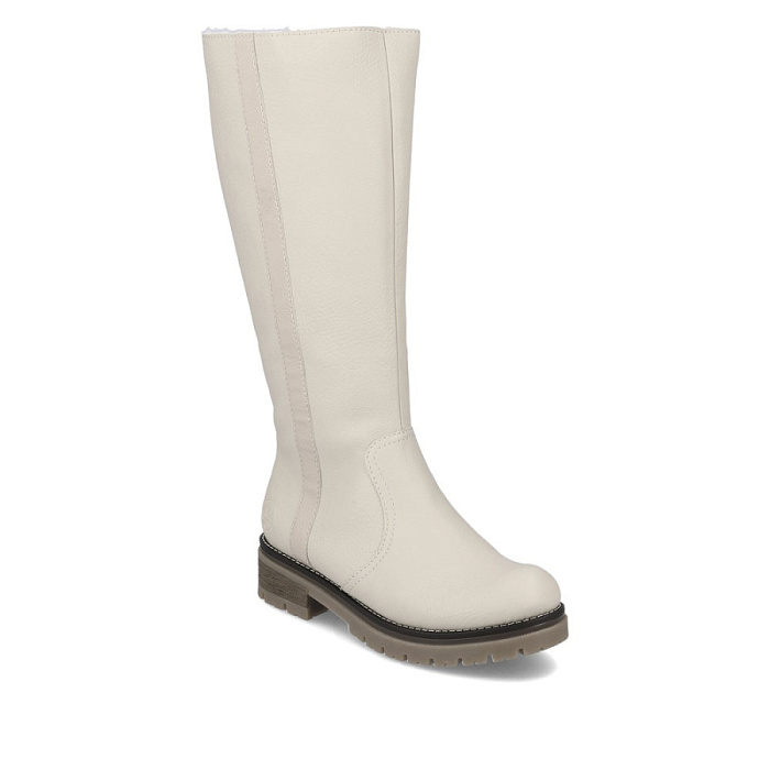 Женские сапоги RIEKER бежевые, артикул 70756-60