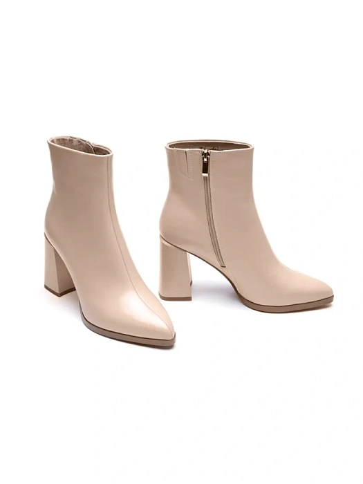 Женские ботильоны SOFIA-ALEXANDRA пудровые, артикул 17E-ZH743-L991-3Y