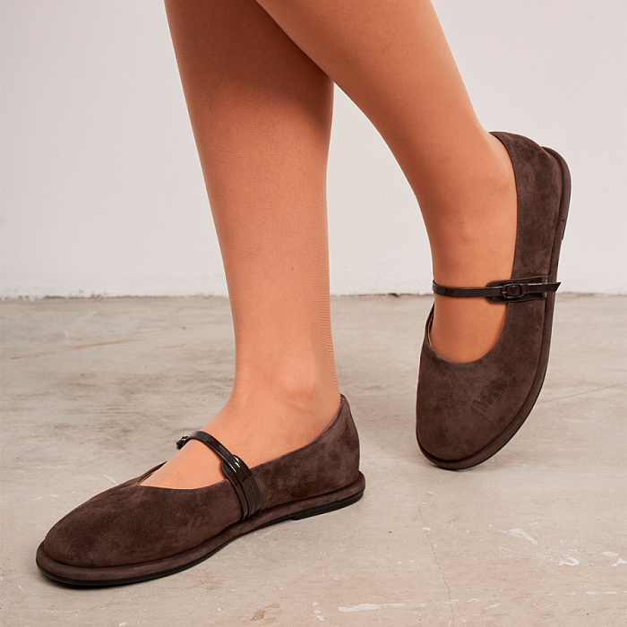 Женские туфли SOFIA-ALEXANDRA серые, артикул 3183S-2-10