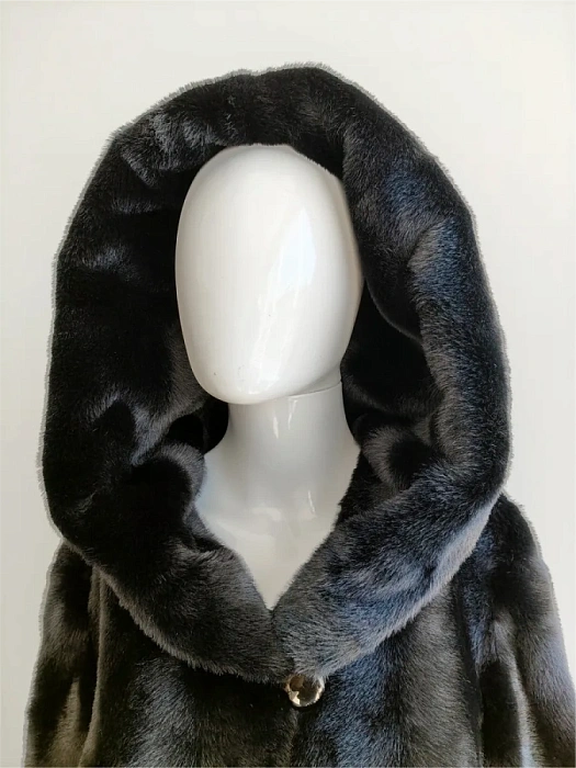 Шуба Donna Daniella , артикул 3-bonita_black