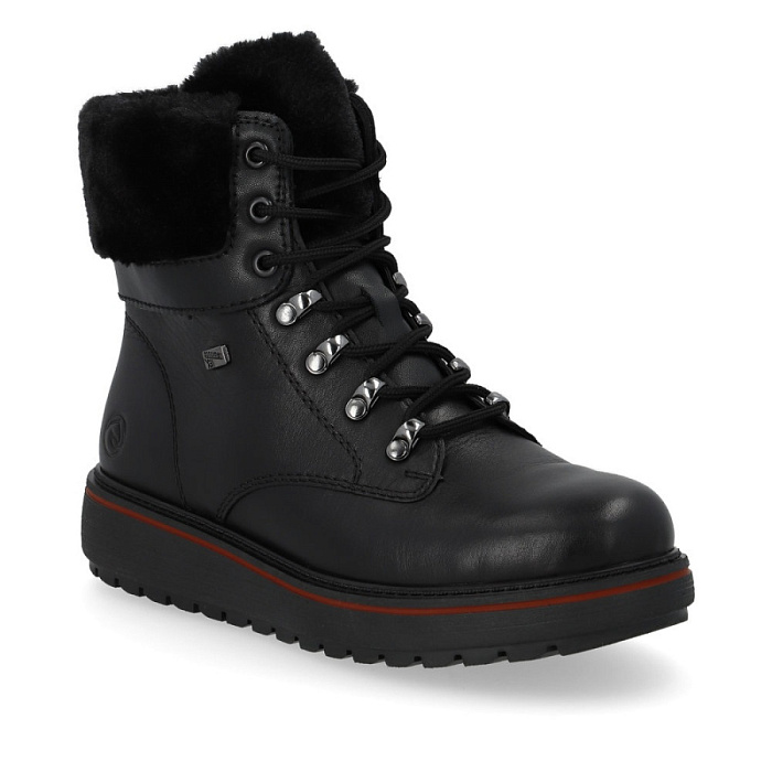 Женские ботинки basic REMONTE черные, артикул D0U70-01