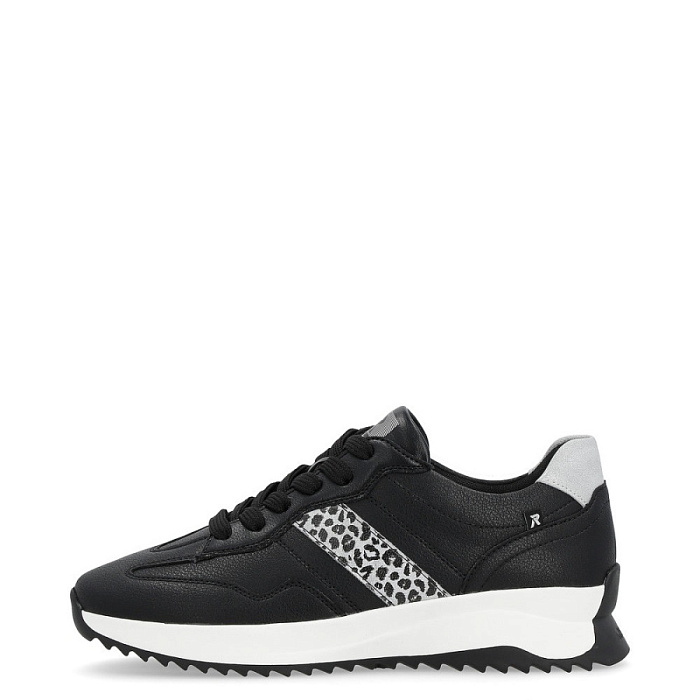 Женские кроссовки RIEKER черные, артикул W1301-00