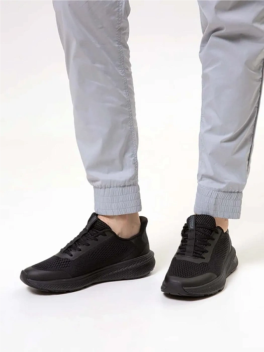 Мужские кроссовки RS SPORT черные, артикул LUIS_BLACK