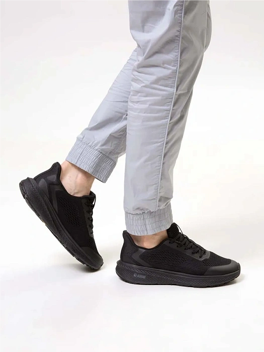 Мужские кроссовки RS SPORT черные, артикул LUIS_BLACK