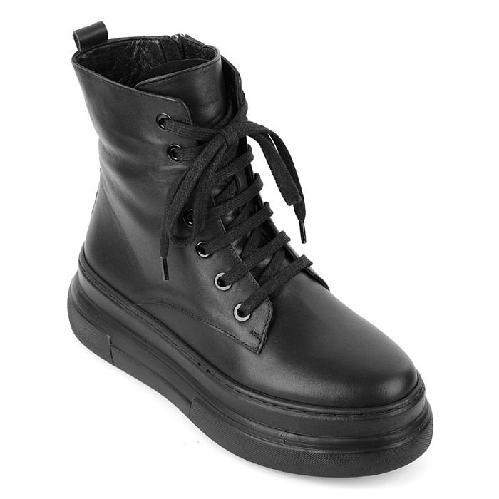 Женские ботинки eObuv черные, артикул 155-1805-04-SIYAH