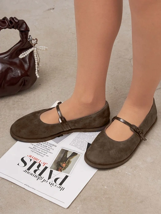 Женские туфли SOFIA-ALEXANDRA серые, артикул 3183S-2-10