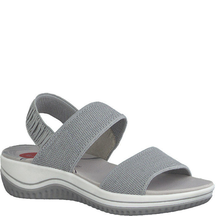 Женские босоножки  JANA серые, артикул 8-8-28769-20-204