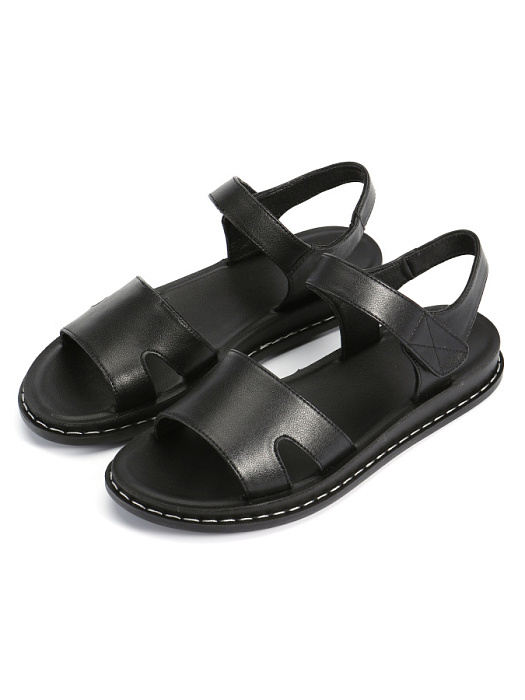 Женские сандалии Donna Daniella  черные, артикул 92AF05-101-1