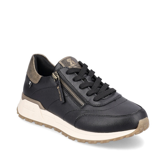 Женские кроссовки RIEKER черные, артикул W0604-00