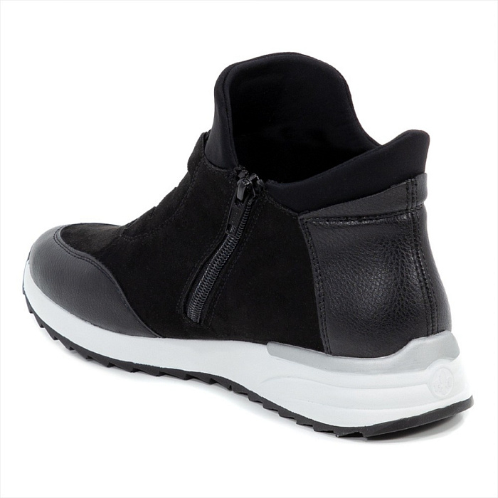 Женские ботинки basic RIEKER черные, артикул X8083-00