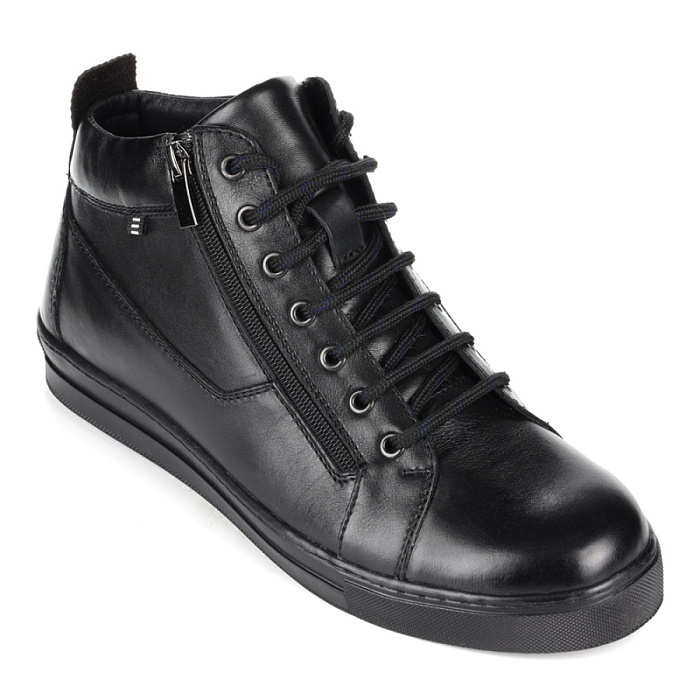Мужские ботинки basic BRUNO RENZONI  черные, артикул 1350-1.99-709
