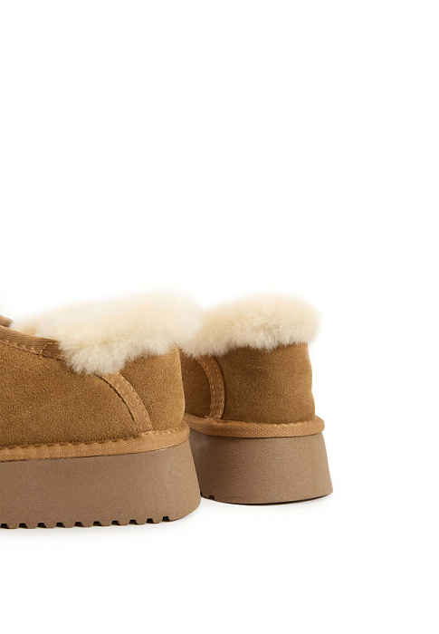 Женские угги Donna Daniella  коричневые, артикул 42-FKE23-40-203