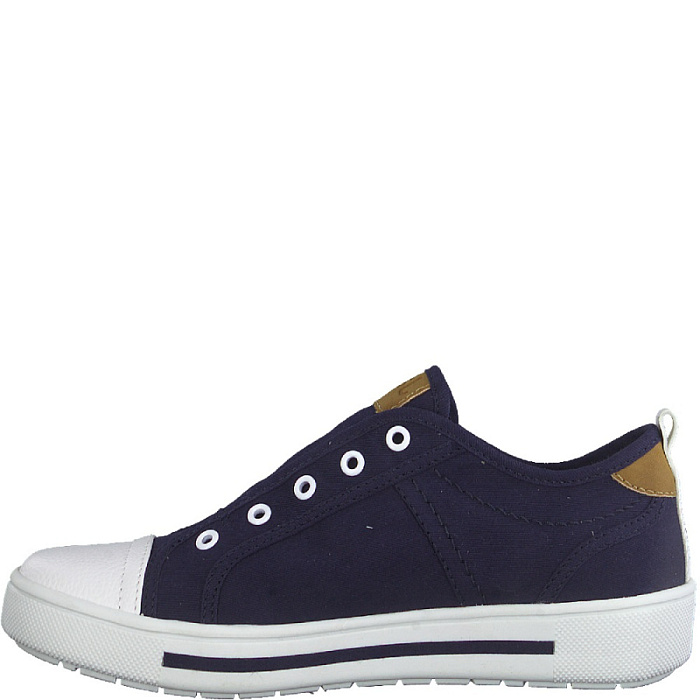 Женские кеды JANA синие, артикул 8-8-24660-20-805