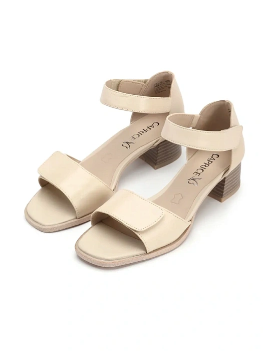 Женские туфли откр. basic CAPRICE бежевые, артикул 9-28204-44-170