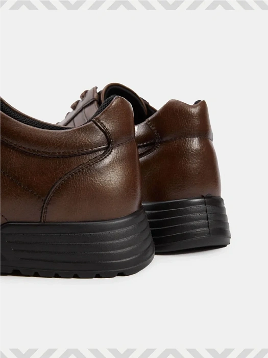 Мужские кроссовки BRUNO RENZONI  коричневые, артикул DSHD-DM001B