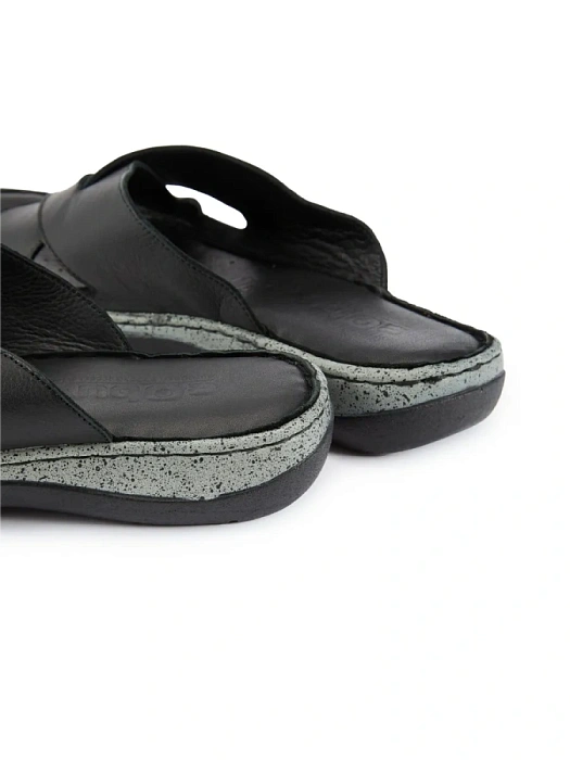 Женские сабо eObuv черные, артикул D25YT-1385-01