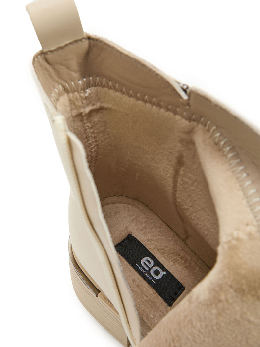 Женские ботинки eObuv бежевые, артикул DY25030713B
