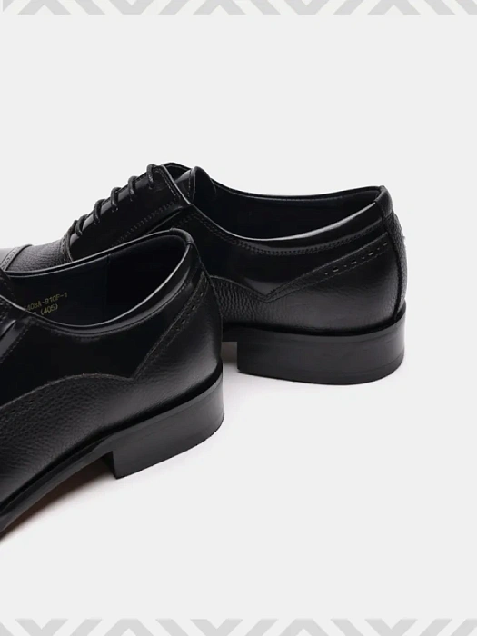 Мужские оксфорды BRUNO RENZONI  черные, артикул 5408A-910F-1