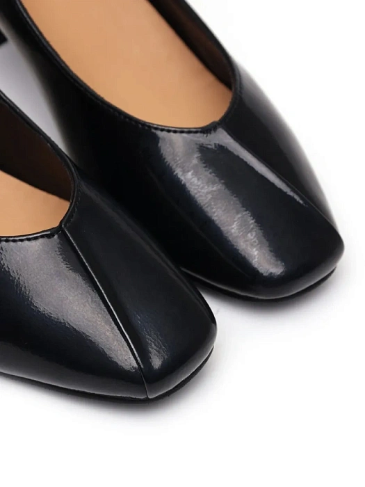 Женские туфли лодочки basic Donna Daniella  черные, артикул 42-TME27-54-501