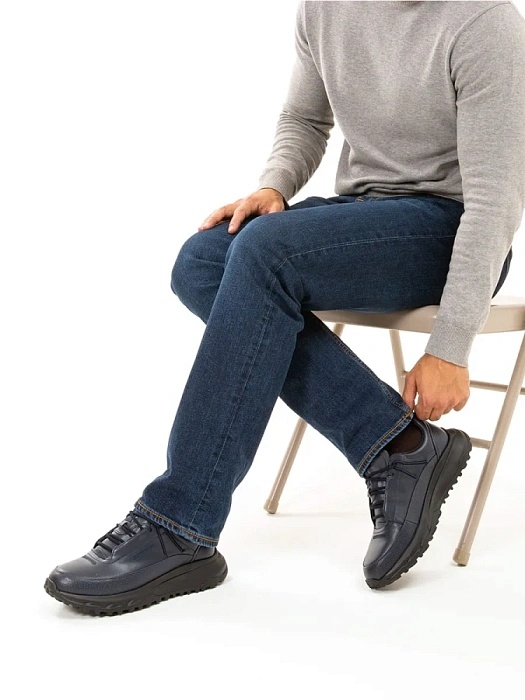 Мужские кроссовки BRUNO RENZONI  синие, артикул HS10132T-3