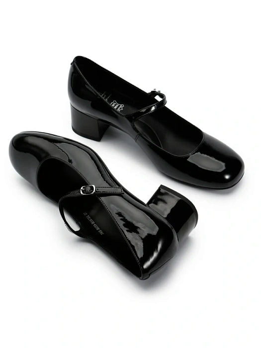 Женские мери джейн SOFIA-ALEXANDRA черные, артикул 38E-B059-H167D1