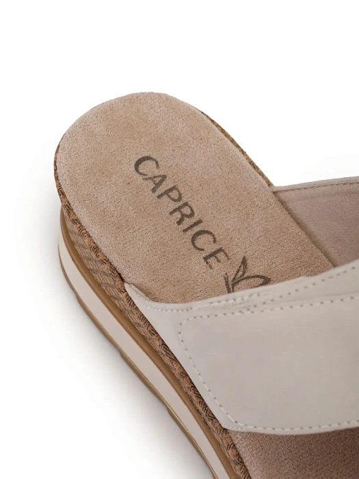 Женские сабо CAPRICE бежевые, артикул 9-27250-42-125