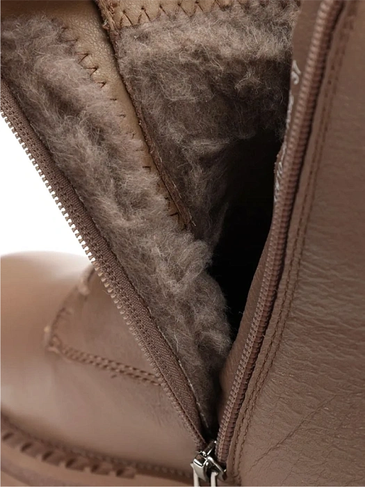 Женские ботинки basic Donna Daniella  бежевые, артикул 32W10-42-108Z