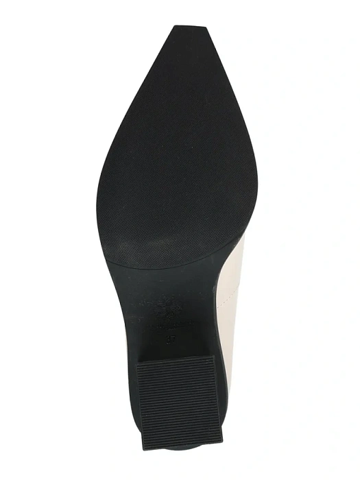 Женские ботильоны FEDERICA RODARI бежевые, артикул 7E-3C511-653B