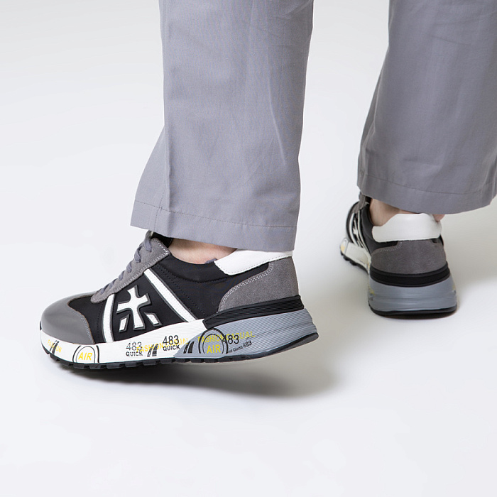 Мужские кроссовки BRUNO RENZONI  серые, артикул DQ58593-13