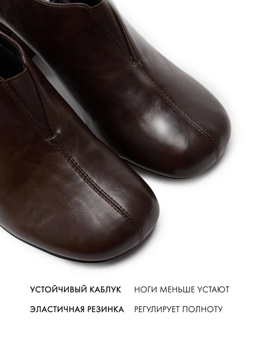 Женские туфли FEDERICA RODARI коричневые, артикул 17E-18027B-25W