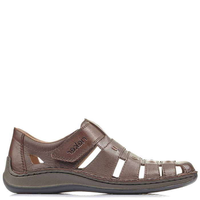 Мужские сандалии RIEKER коричневые, артикул 05279-25