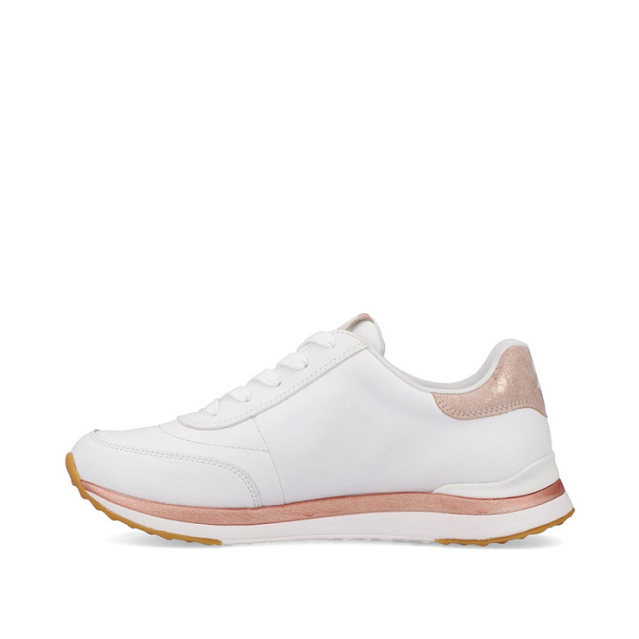 Женские кроссовки RIEKER белые, артикул 42505-80