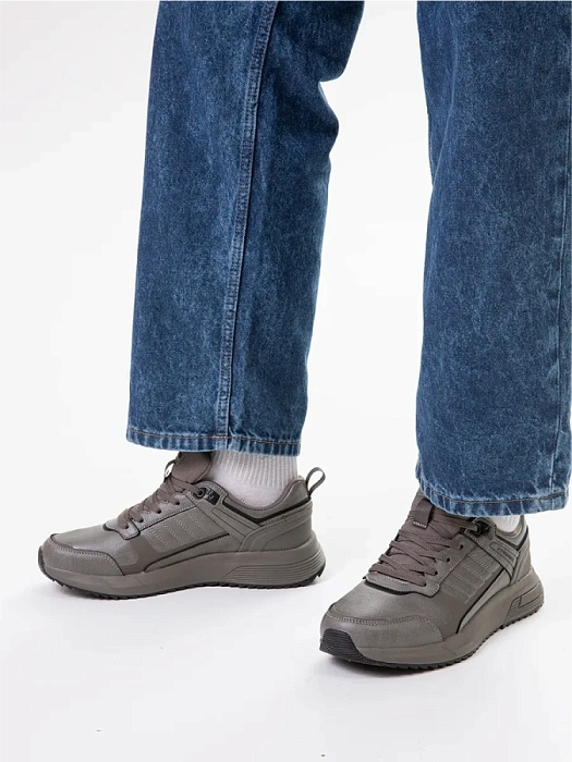 Мужские кроссовки STROBBS серые, артикул C3602-10