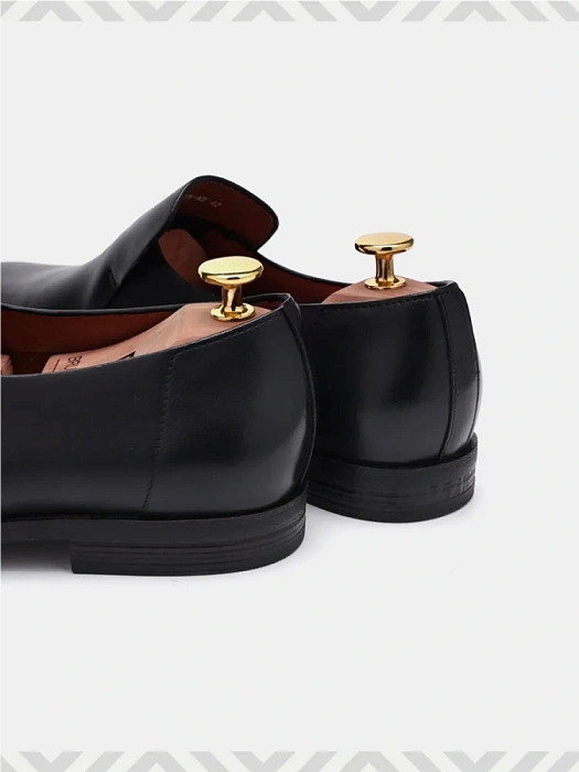 Мужские туфли BRUNO RENZONI  черные, артикул BR16773-MB