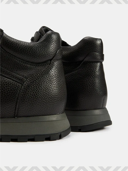 Мужские ботинки BRUNO RENZONI  черные, артикул DF6213-101