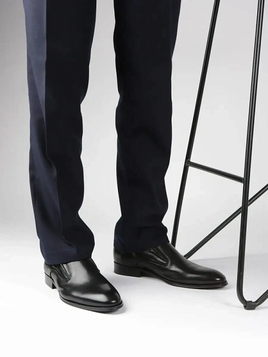 Мужские туфли basic BRUNO RENZONI  черные, артикул 5240A-746A