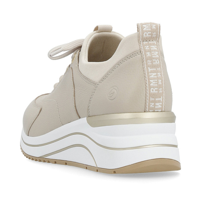 Женские кроссовки REMONTE бежевые, артикул D0T05-60