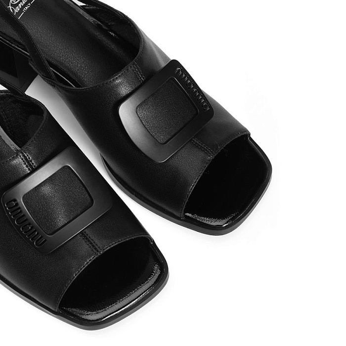 Женские босоножки  Donna Daniella  черные, артикул 51-BMA4-24-101