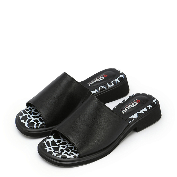 Женские сабо eObuv черные, артикул 902347-9