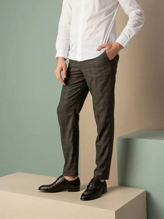 Мужские дерби BRUNO RENZONI  черные, артикул 5381A-910A