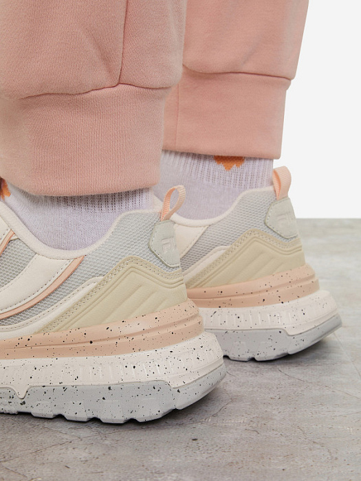 Женские кроссовки FILA бежевые, артикул 128997-T0