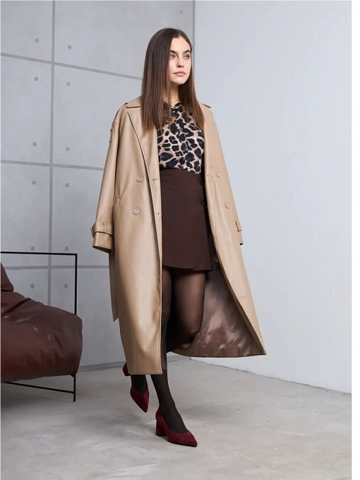 Женские туфли-лодочки FEDERICA RODARI бордовые, артикул 17E-Z18307-25W