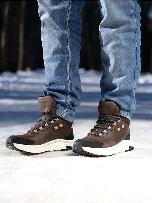 Мужские кроссовки RS SPORT коричневые, артикул 1581058_brown/M