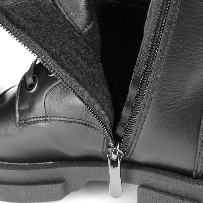 Женские ботинки basic FEDERICA RODARI черные, артикул 76931-1