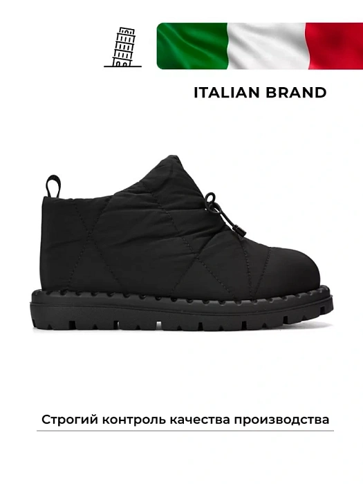 Женские ботинки Donna Daniella  черные, артикул 22W9-32-101Z