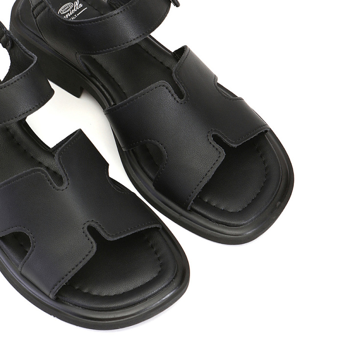 Женские сандалии Donna Daniella  черные, артикул 51-BKPO1-10-101