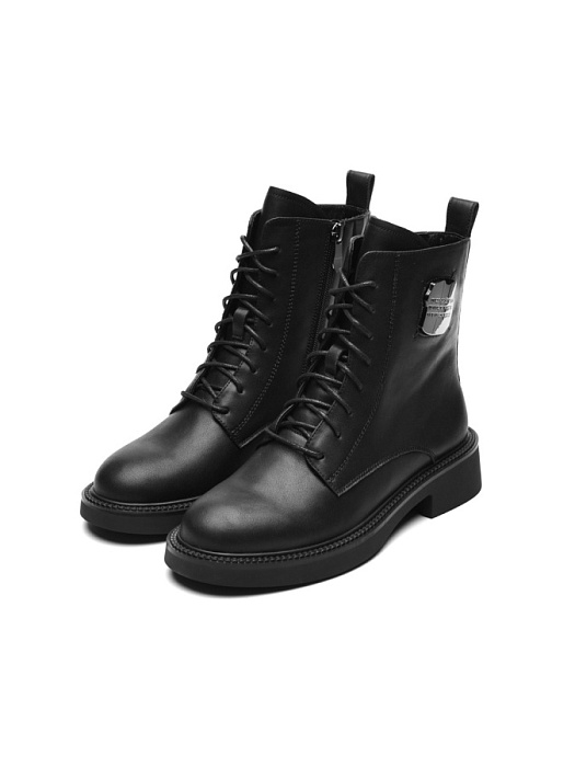 Женские ботинки FEDERICA RODARI черные, артикул 19E-J6-A1383